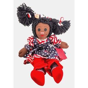 Vtg '92 JAZZABELLE Handmade African American Raggedy Ann Dolls by Christina USA